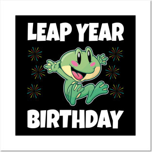 Leap Year Birthday February 29th Posters and Art